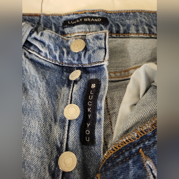 Lucky Brand High Rise Mom Jean - Picture 2 of 3